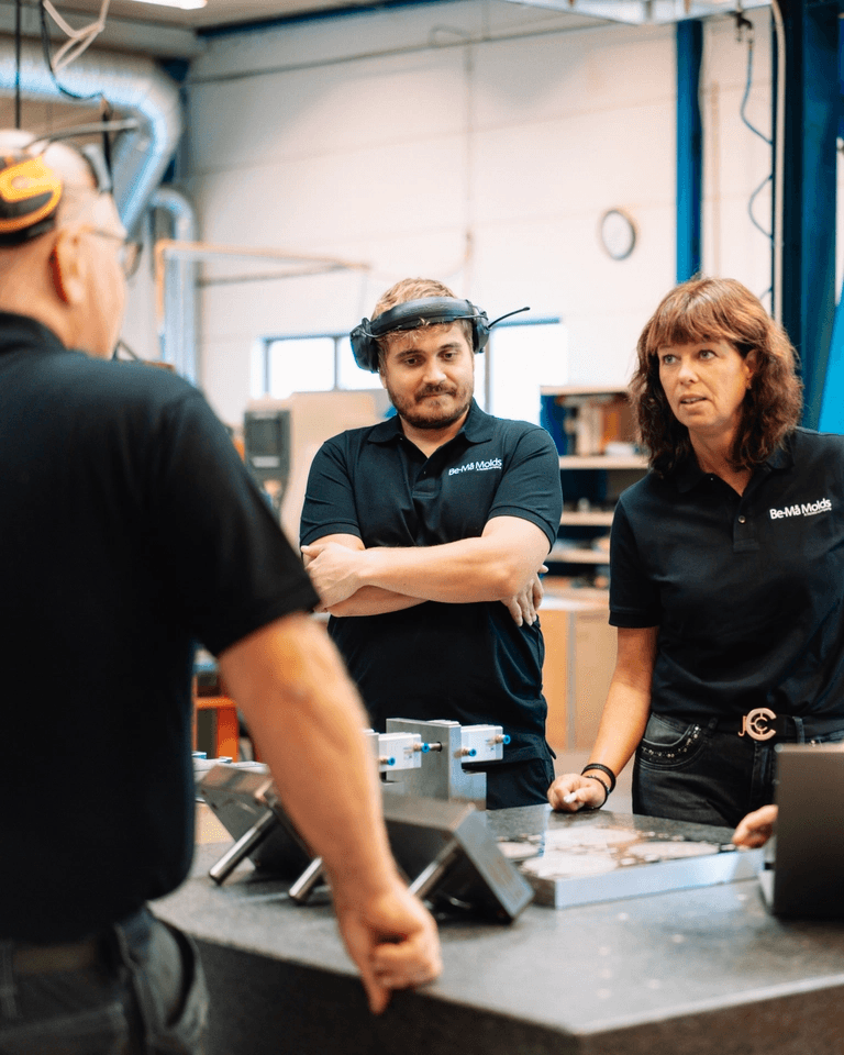 Employees in production